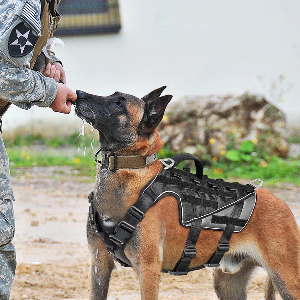 Military Tactical Dog Harness