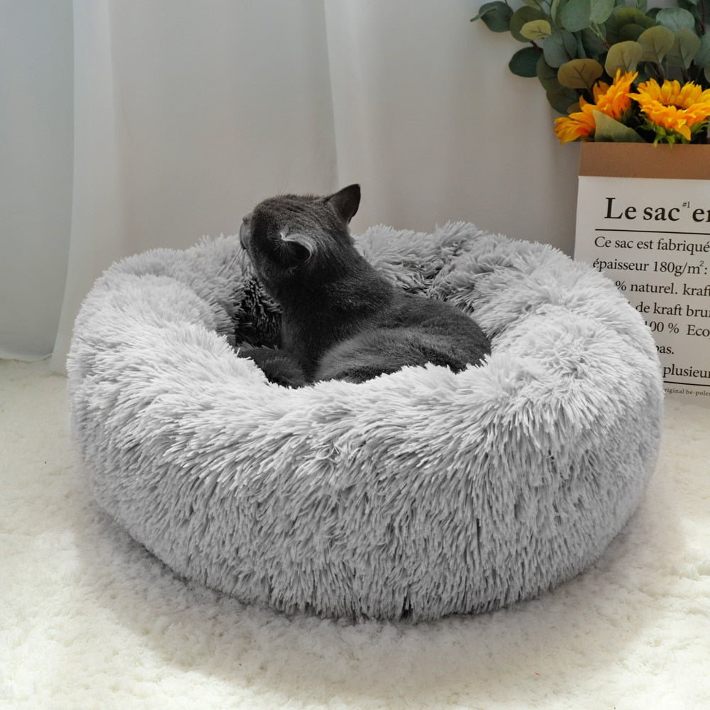 Fleece Round Dog Bed