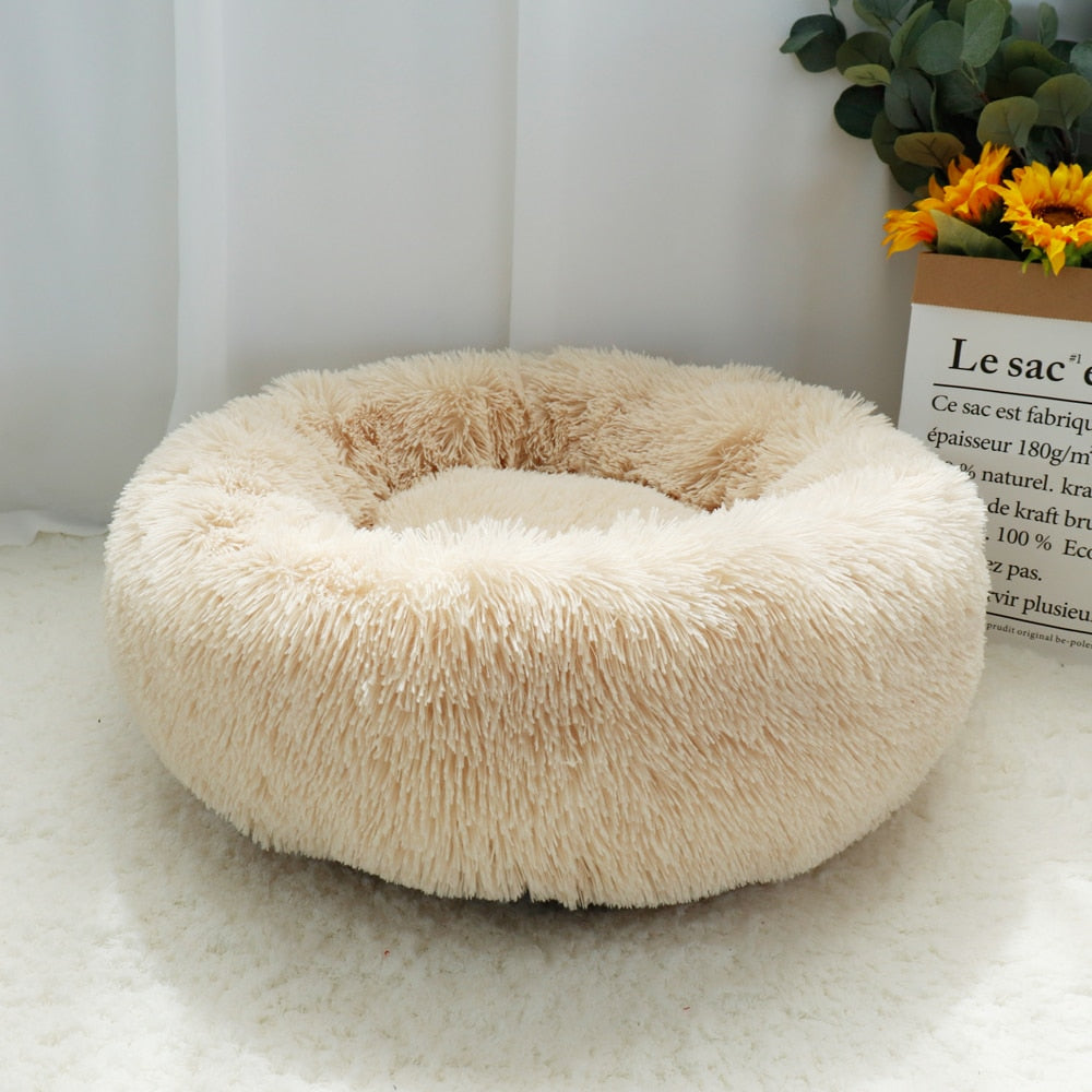 Fleece Round Dog Bed