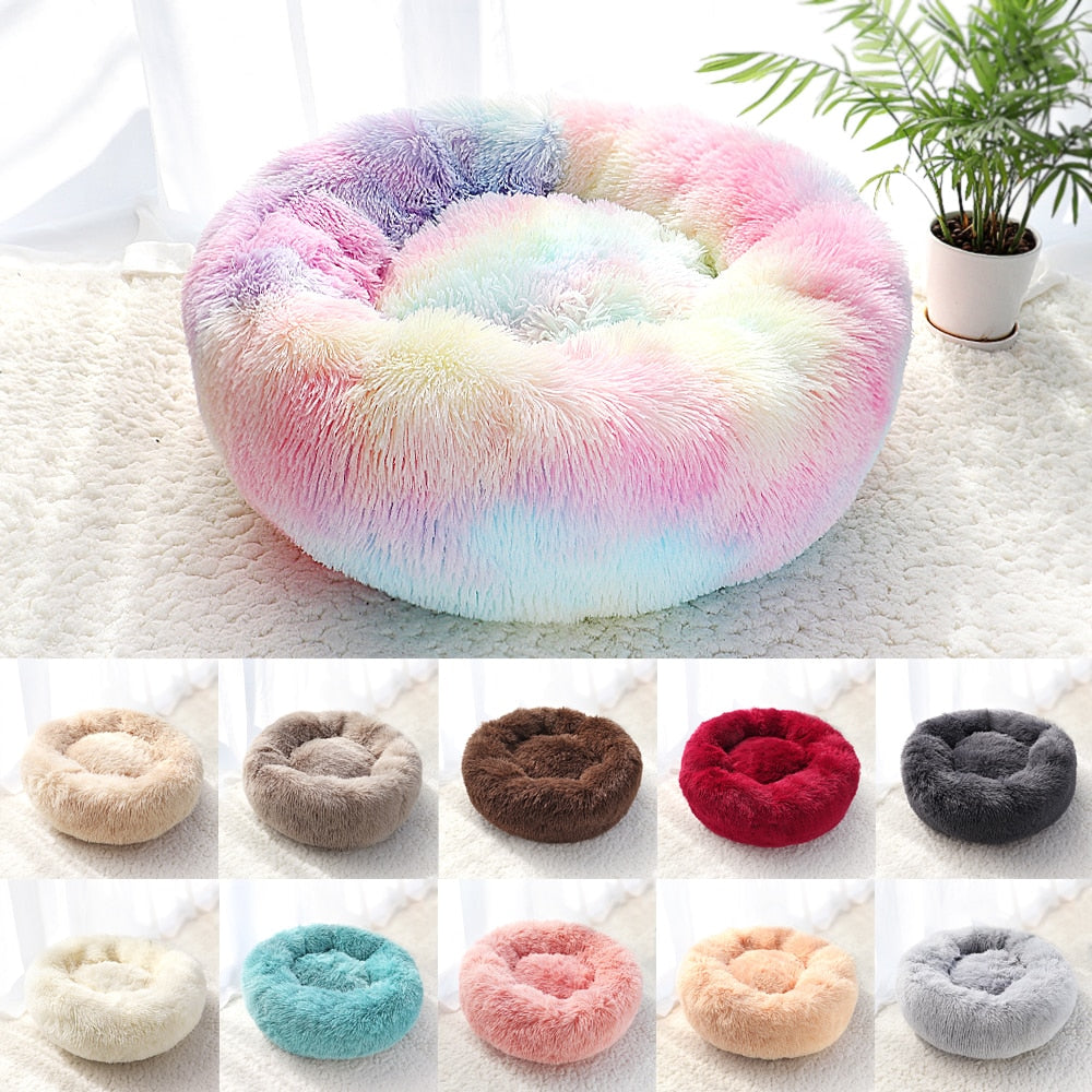 Fleece Round Dog Bed