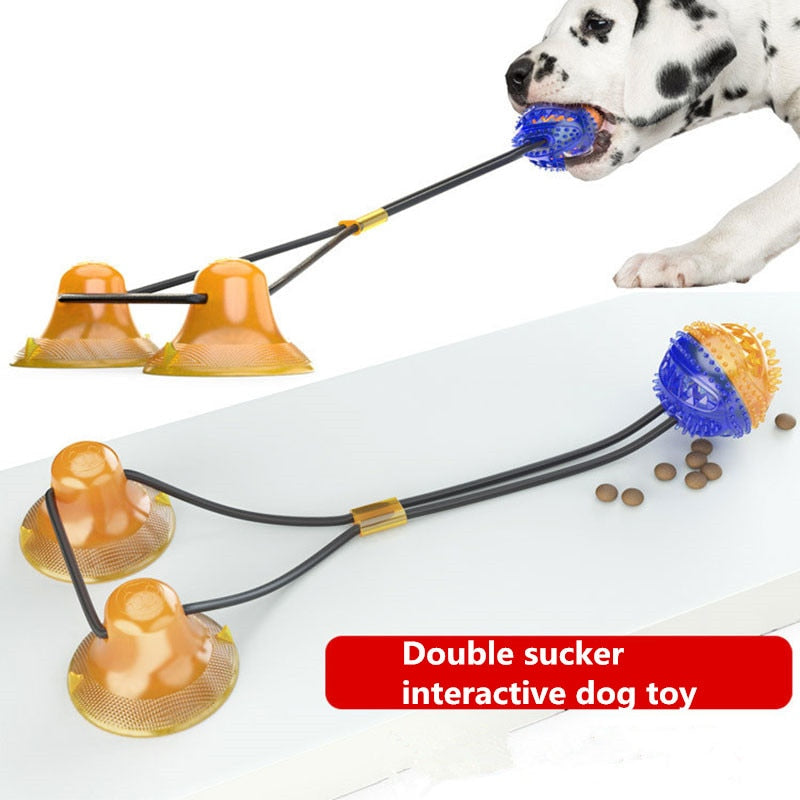 Tug Toy For Dogs With Suction Cup