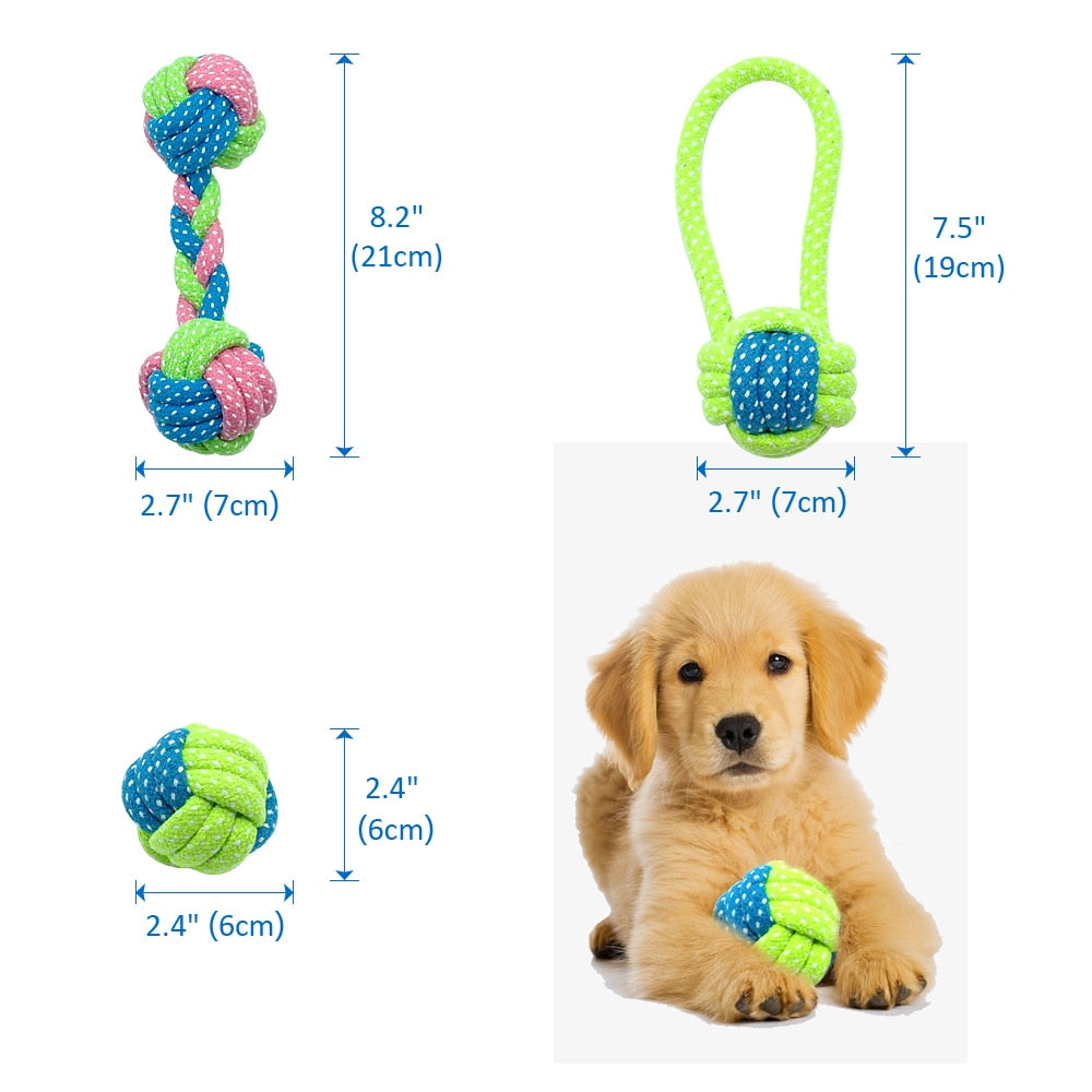 Cotton Dog Rope Toys
