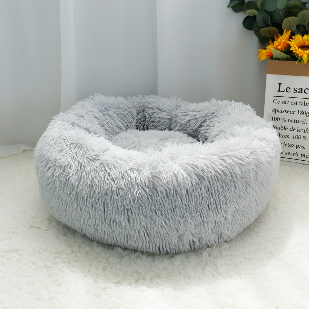 Fleece Round Dog Bed