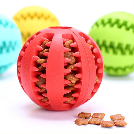 Pet Dog Toy Interactive Rubber Balls