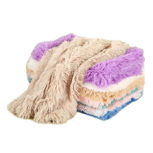 Fluffy Reversible Dog Blanket