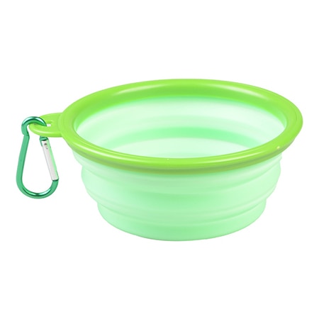 350ml or 1000ml Solid Color Foldable Dog Bowl