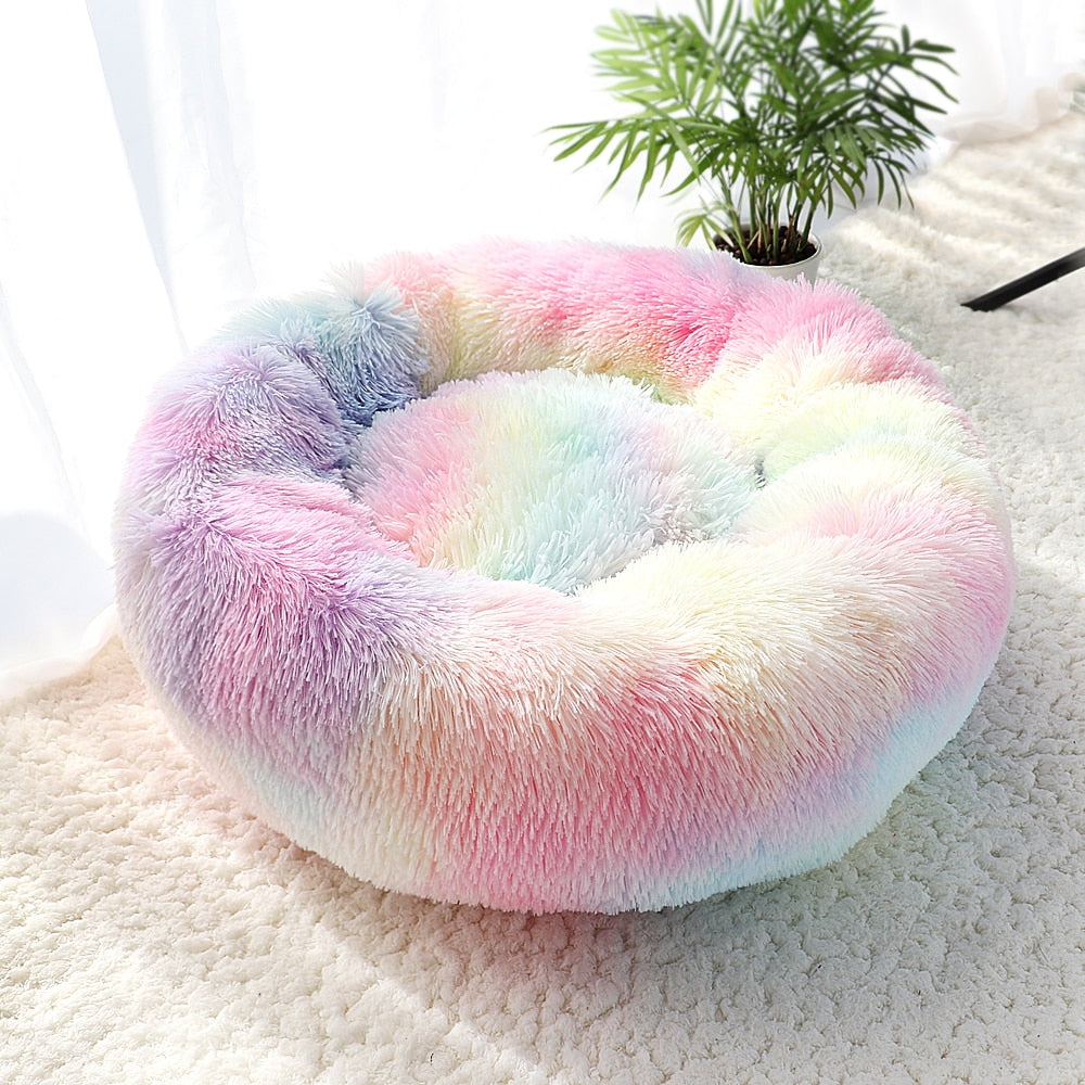 Fleece Round Dog Bed