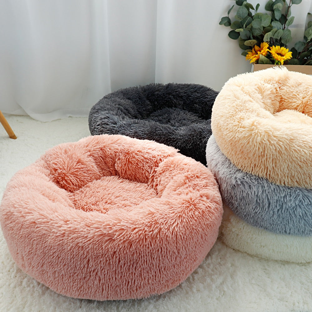 Fleece Round Dog Bed