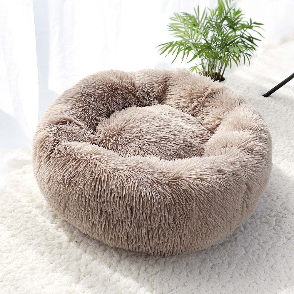 Fleece Round Dog Bed